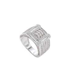 Square Face Ring