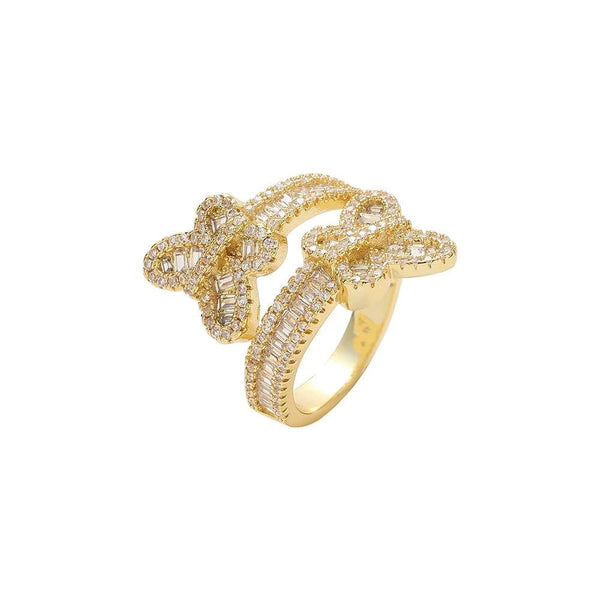 Butterfly Twister Ring