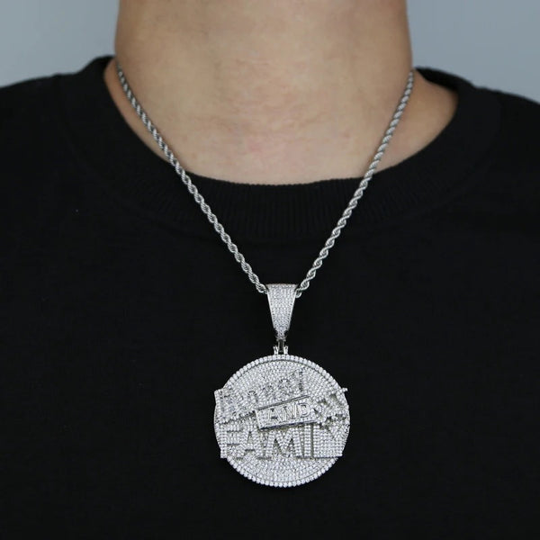 Money & Family Pendant & Chain