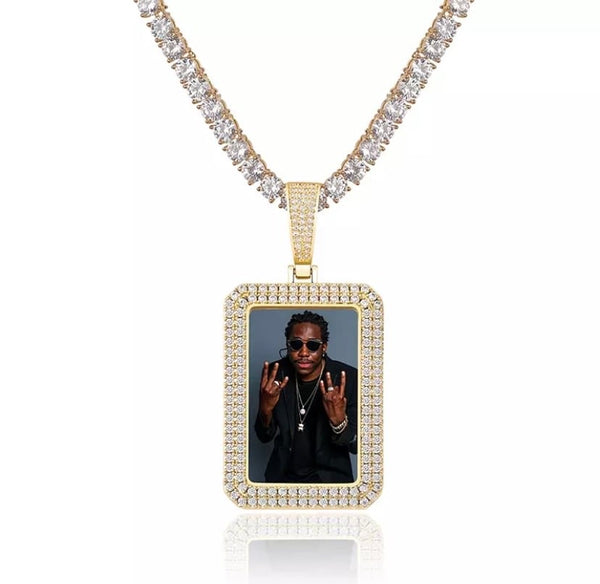 Square Custom Picture Chain